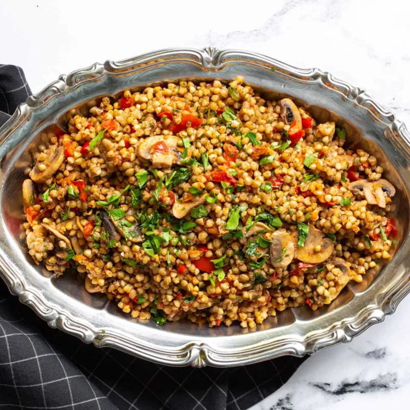 תבשיל כוסמת וירקות