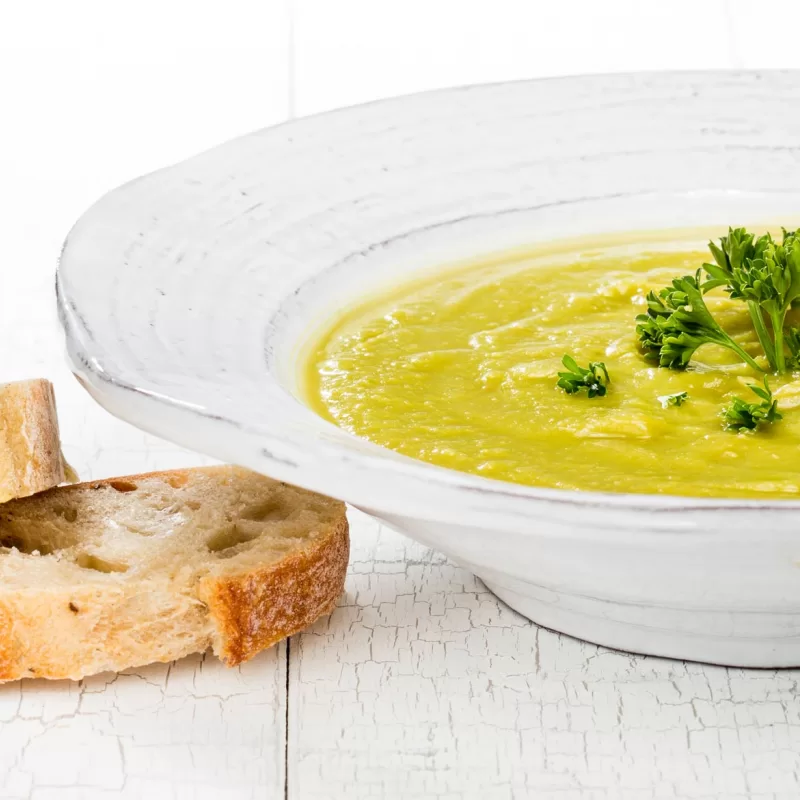 מרק אפונה קרמי