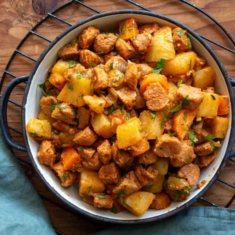 סויארמה: פתיתי סויה בסגנון שווארמה