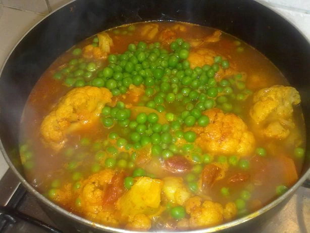 תבשיל ירקות בקארי